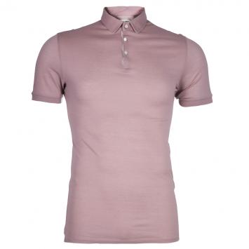 Pre Owned Burberry Men's Mauve Polo Shirt S