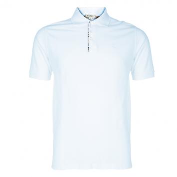 Pre Owned Burberry Men's White Polo Shirt S