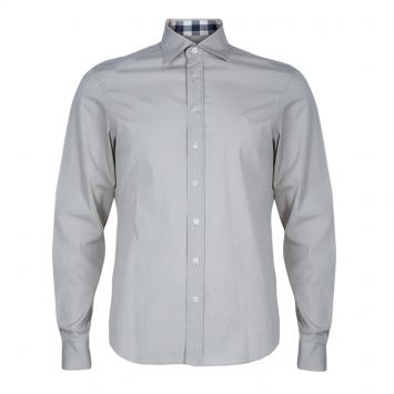 Pre Owned Burberry Men's Beige Shirt L