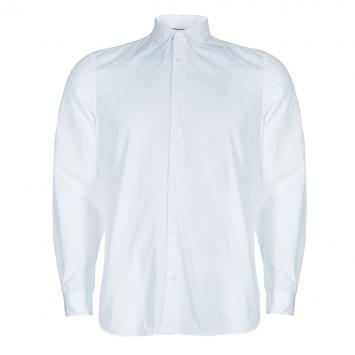 Pre Owned Burberry White Long Sleeve Shirt M