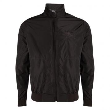 Pre Owned Burberry Brown Long Sleeve Bomber Jacket M