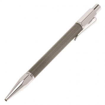 Pre Owned Caran D'Ache Black Silver-Plated BallPoint
