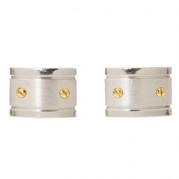 Pre Owned Cartier Santos de Cartier Silver Men's Cufflinks