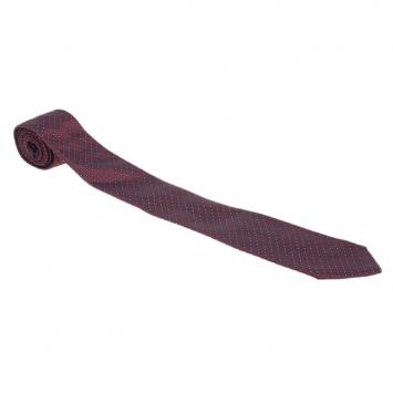 Pre Owned CH Carolina Herrera Red Dotted Silk Tie