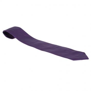Pre Owned CH Carolina Herrera Purple Silk Tie