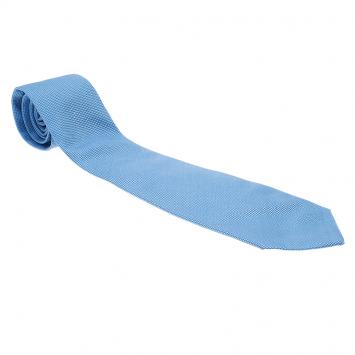 Pre Owned CH Carolina Herrera Light Blue Silk Tie