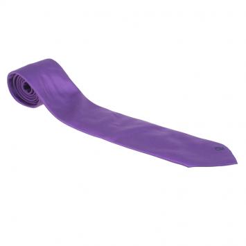 Pre Owned CH Carolina Herrera Purple Silk Tie