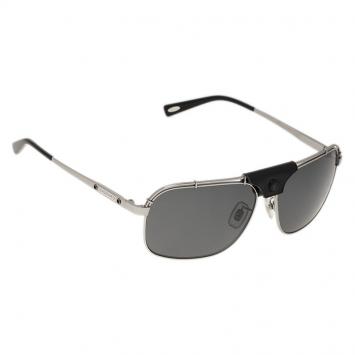 Pre Owned Chopard Silver and Black SCHA02M Aviators