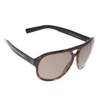 Pre Owned Dior Homme Tortoise Black Tie Aviators