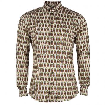 Pre Owned Dolce and Gabbana Basket Print Shirt L