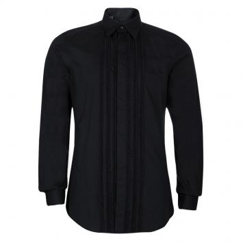 Pre Owned Dolce and Gabbana Men's Black Sinatra Shirt L