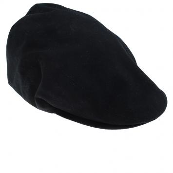 Pre Owned Dolce and Gabbana Black Cotton Flat Cap Size 58