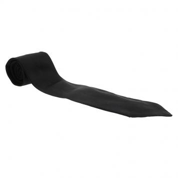Pre Owned Dolce and Gabbana Black Silk Tie