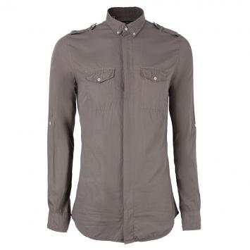 Pre Owned Dolce and Gabbana Men's Khaki Casual Shirt S