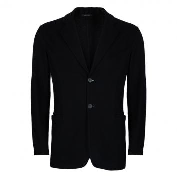 Pre Owned Emporio Armani Men's Black Wool Blazer XS
