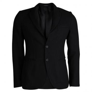 مملوكة مسبقًا Emporio Armani Johnny Line Black Tailored Blazer M