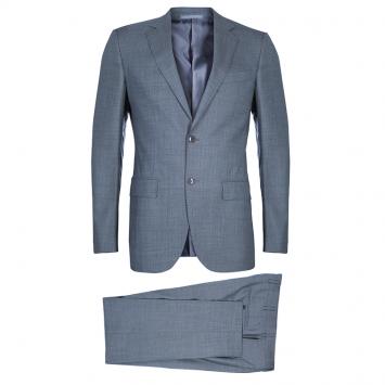 Pre Owned Ermenegildo Zegna  Grey Wool Suit M
