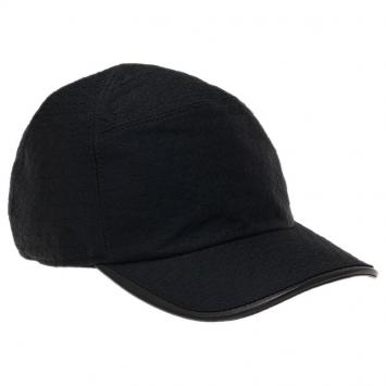 Pre Owned Giorgio Armani Black Monogram Baseball Cap Size 59