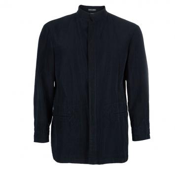 Pre Owned Giorgio Armani Navy Light Blazer EU 52