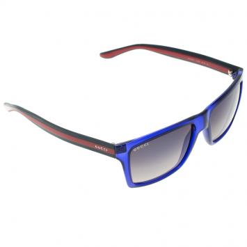 Pre Owned Gucci Blue GG 1013/S Square Sunglasses