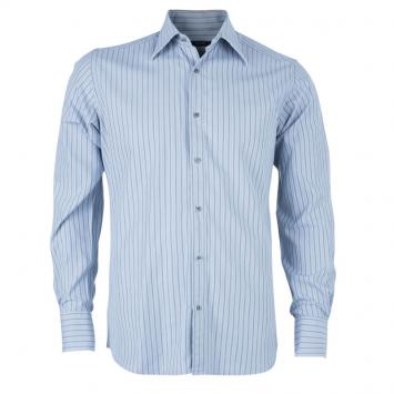 Pre Owned Gucci Men's Grey Striped Shirt S
