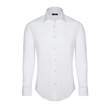 Pre Owned Boss by Hugo Boss White Long Sleeve Shirt XXL