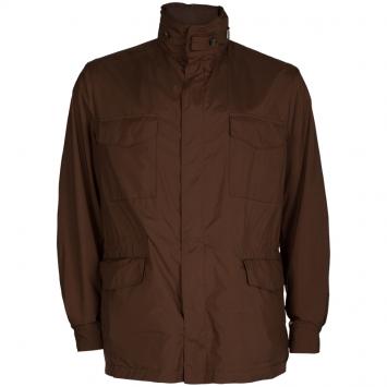 Pre Owned Loro Piana Brown Traveller Windmate Jacket M