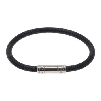 Pre Owned Louis Vuitton Mens Damier Graphite Bracelet