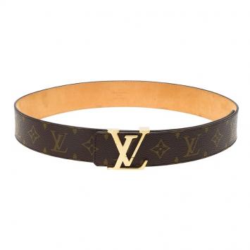 Pre Owned Louis Vuitton Monogram Canvas Initiales Belt 85 CM