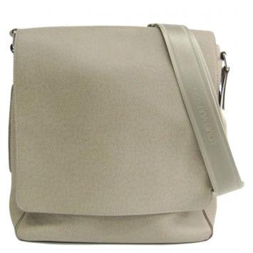 Pre Owned Louis Vuitton Polaire Taiga Leather Milo Bag