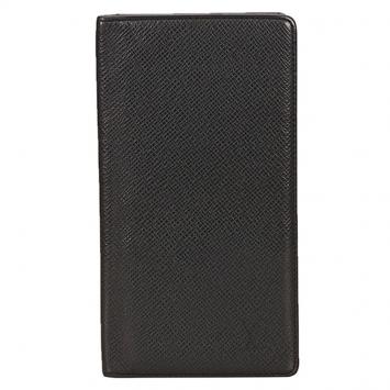 Pre Owned Louis Vuitton Black Taiga Leather Porte Valeurs Organiser