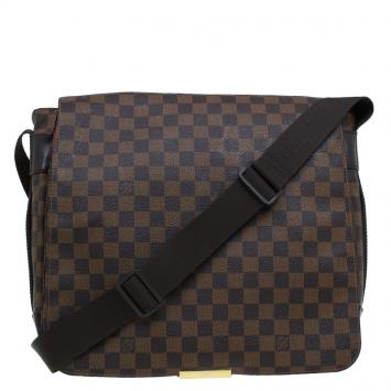 Pre Owned Louis Vuitton Damier Ebene Canvas Bastille Messenger Bag