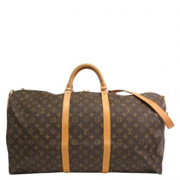 Pre Owned Louis Vuitton Monogram Canvas Keepall Bandouliere 60
