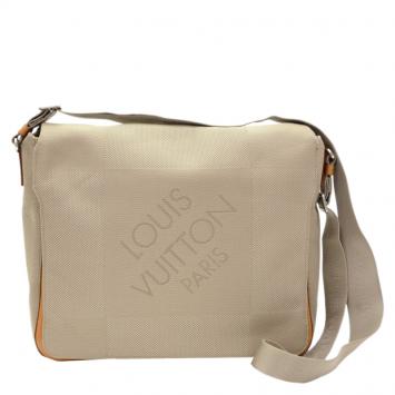 Pre Owned Louis Vuitton Brown Damier Geant Canvas Messenger Bag