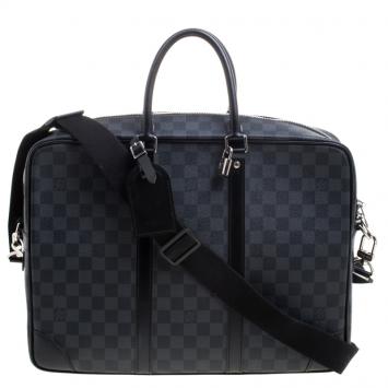 Pre Owned Louis Vuitton Damier Graphite Canvas Porte Documents Voyage Travel Bag