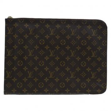 Pre Owned Louis Vuitton Monogram Canvas Poche Documents Holder