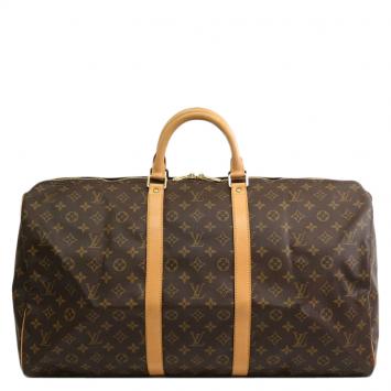 Pre Owned Louis Vuitton Monogram Canvas Keepall 55