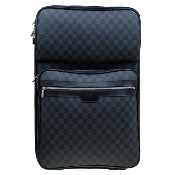 Pre Owned Louis Vuitton Damier Graphite Business Pegase Trolley 55