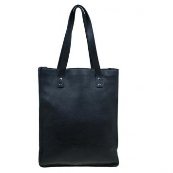Pre Owned Marc By Marc Jacobs Black Leather Shopper Tote