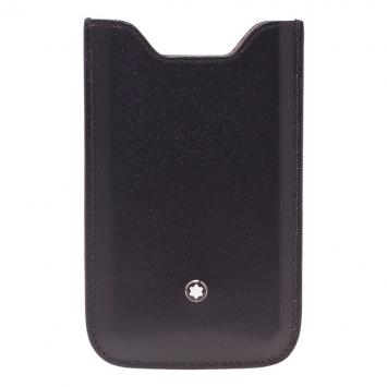 Pre Owned Montblanc Black Leather Meisterstuck iPhone 4/4S Case