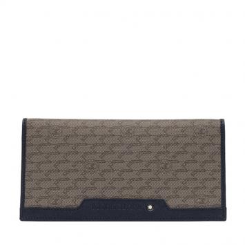 Pre Owned Montblanc Brown Leather Bifold Wallet