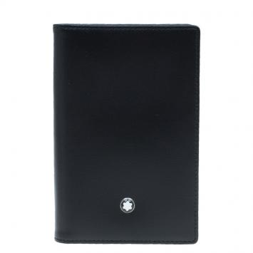 Pre Owned Montblanc Black Leather Card Holder
