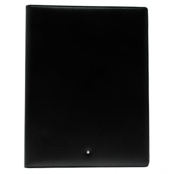 Pre Owned Montblanc Black Leather Conference Folder