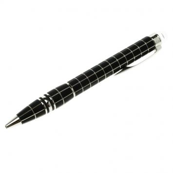 Pre Owned Montblanc Black StarWalker Metal & Rubber Ball Point Pen