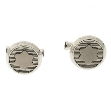 Pre Owned Montblanc Urban Spirit Star Stainless Steel Cufflinks