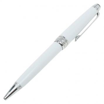 Pre Owned Montblanc White Lacquer Meisterstück Women's Ballpoint Pen
