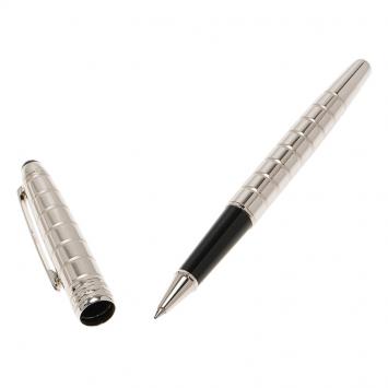 Pre Owned Montblanc Silver Stainless Steel Solitaire Classique Ballpoint Pen