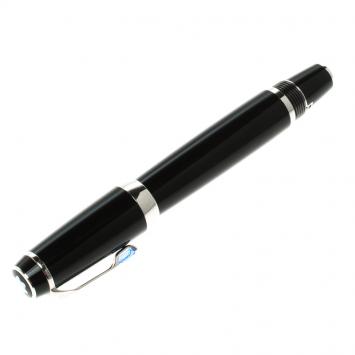 Pre Owned Montblanc Black Resin Bohème Bleu Fountain Pen, with 14k Gold Nib