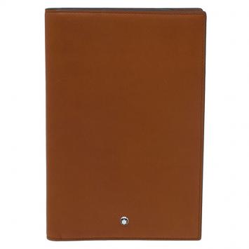 مملوكة مسبقًا Montblanc Brown Leather Small Agenda