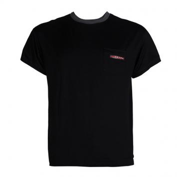 Pre Owned Prada Black Crewneck Short Sleeve T-Shirt L